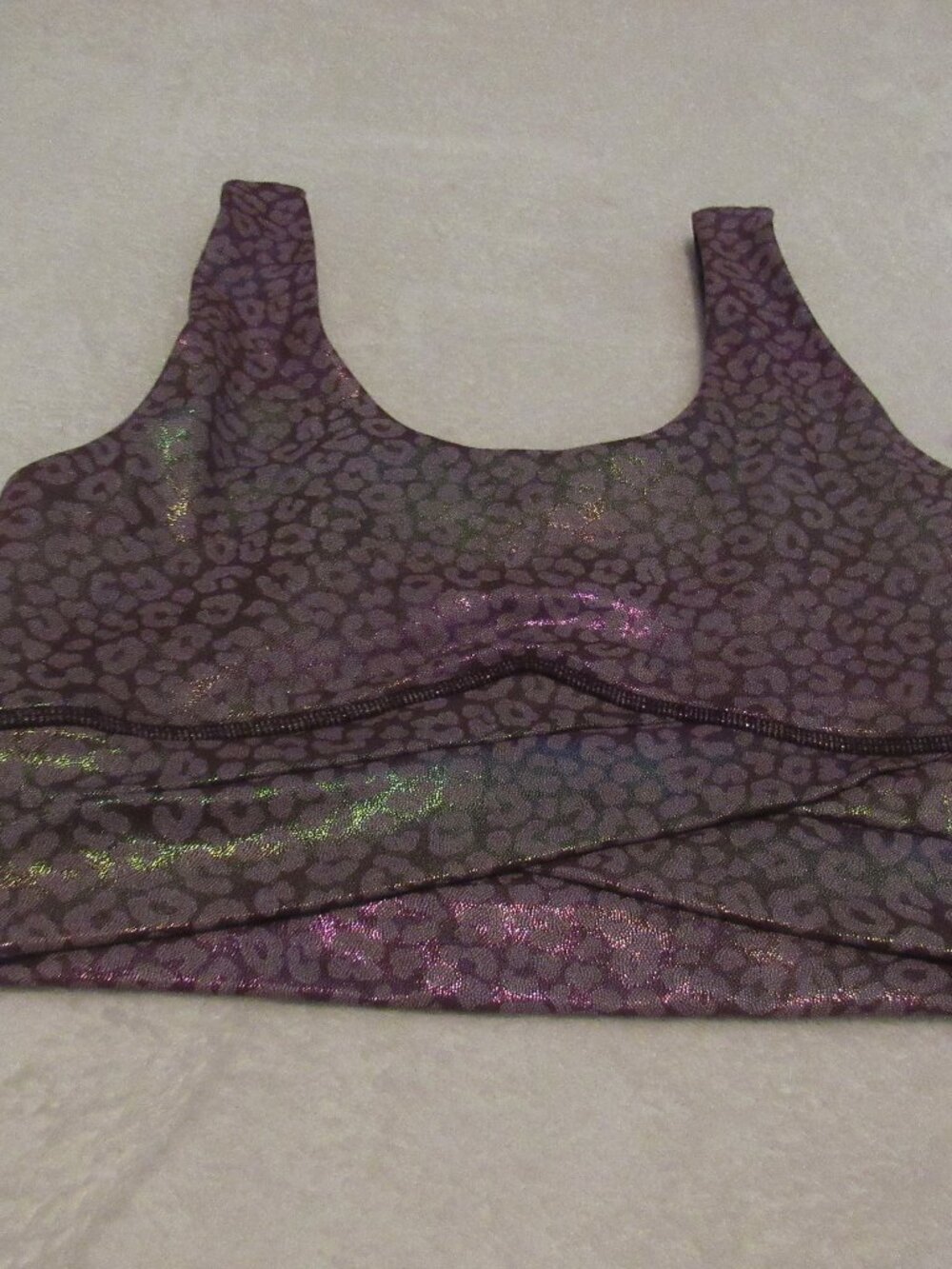 Til You Collapse TYC Animal Print Sports Bra Allure Collection Size Small USE